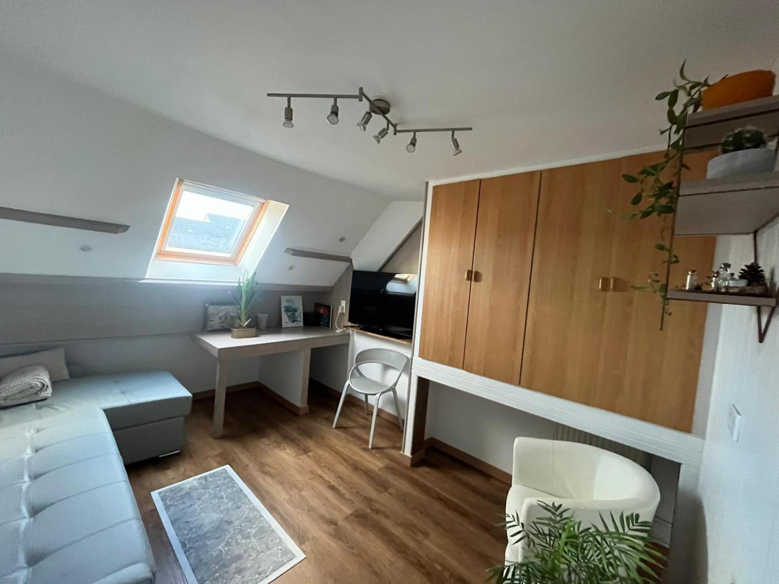 Appartement Type Loft Avec Terrasse แชร์บูร์ก อ็อง กงต็องแต็ง ภายนอก รูปภาพ